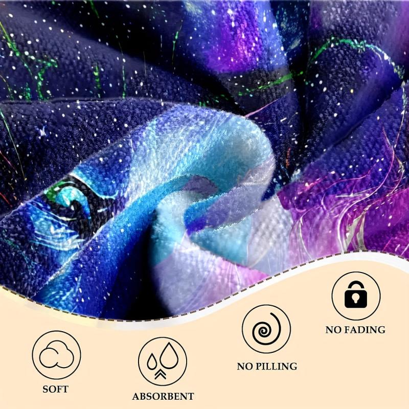 Wolf Pattern XL Beach Towel Women Lightweight Quick Dry Bath Towel 59x29