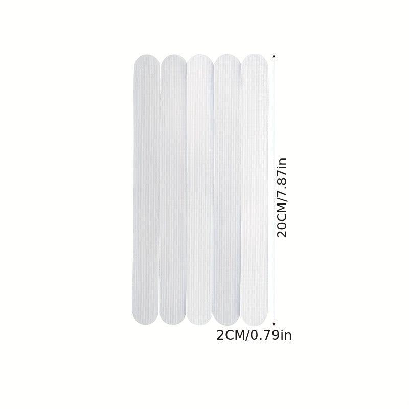 5pcs Bathroom Anti-slip Strip Shower Stairs Floor Stickers