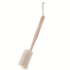 4pcs Natural Loofah Back Scrubber Long Handle Massage Brush