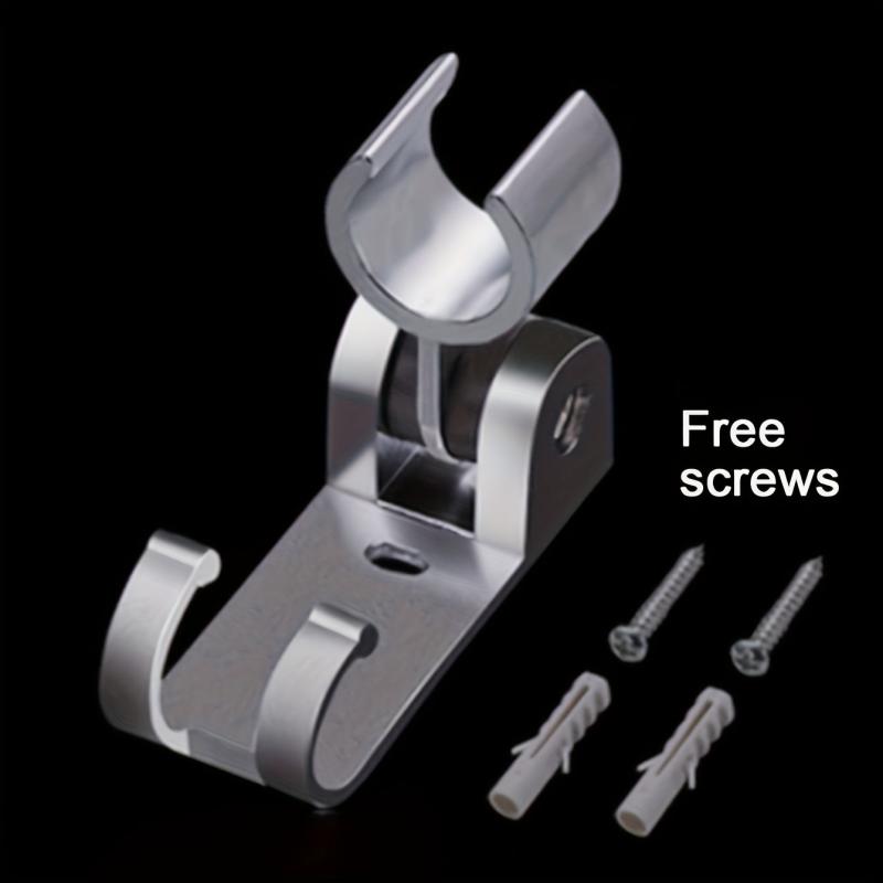 Adjustable Shower Bracket Space Aluminum Shower Head Hanger