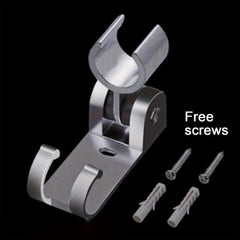 Adjustable Shower Bracket Space Aluminum Shower Head Hanger
