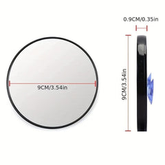 Magnifying Makeup Mirror with Suction Cup, Portable Bathroom Mirror