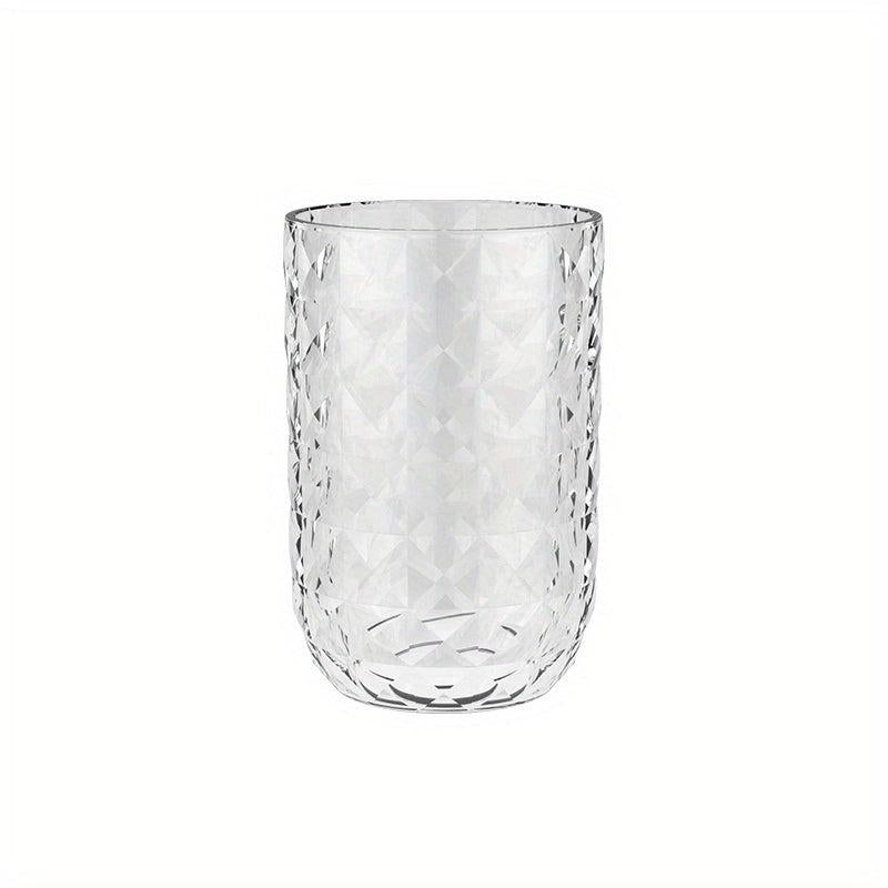 Geometric Textured Mouthwash Cup Bathroom Tumbler