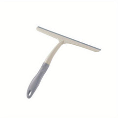 Rotating T-shaped Glass Scraper Shower Squeegee Window Cleaning Brush