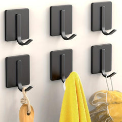 Stainless Steel Coat Hook Bathroom Punch Wall Metal Hook
