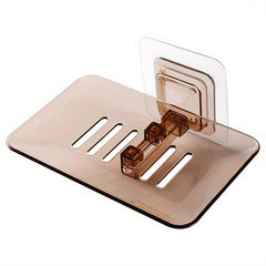 Bathroom Soap Holder Plastic Drain Soap Tray Wall Mounted Soap Dish