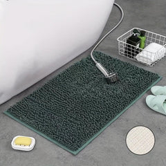 Soft Non Slip Bath Mat Absorbent Shower Carpet Home Bathroom