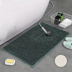 Soft Non Slip Bath Mat Absorbent Shower Carpet Home Bathroom