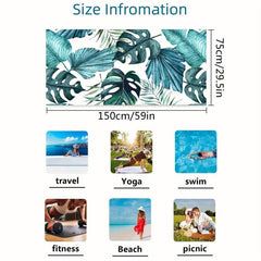 Women's Oversized Quick Dry Beach Towel 59 x29