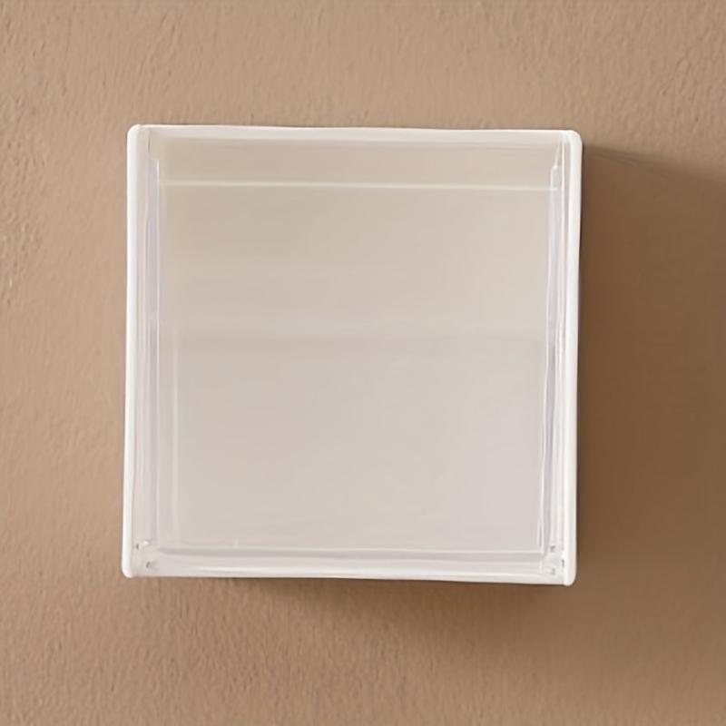 Wall Mounted Storage Box Self Adhesive for Bathroom Makeup Supplies