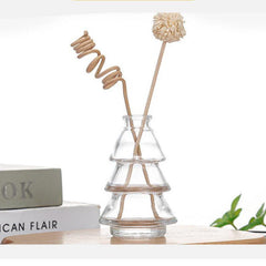Christmas Tree Aromatherapy Bottle Empty Glass Diffuser