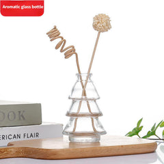 Christmas Tree Aromatherapy Bottle Empty Glass Diffuser