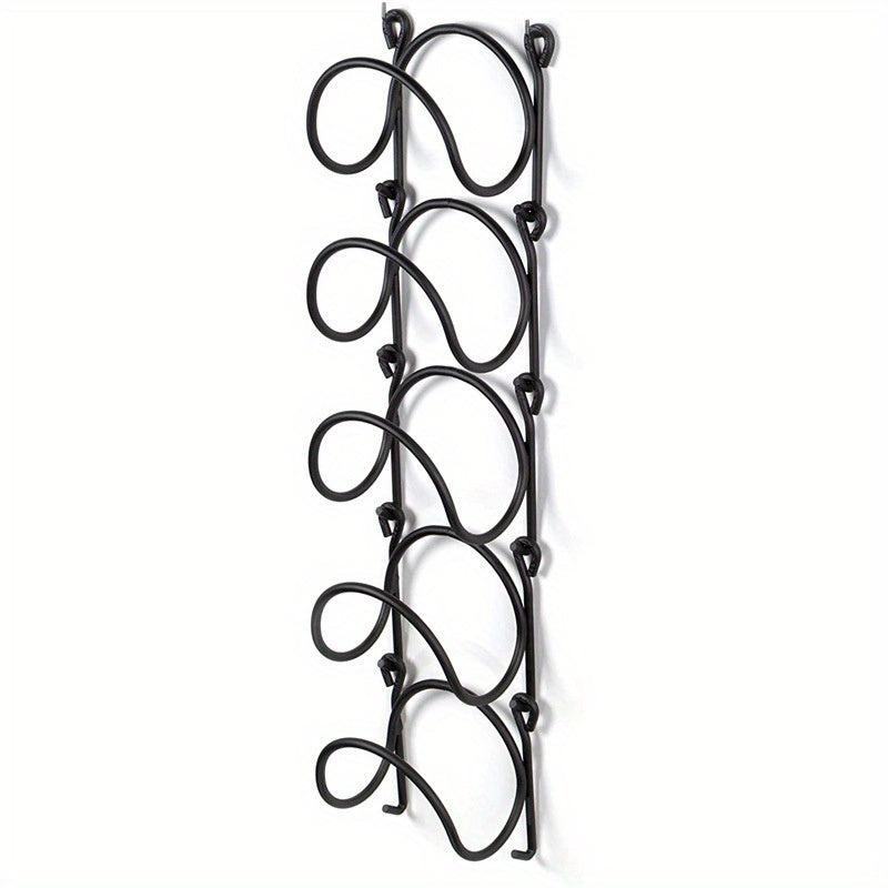 Wall Mounted Wrought Iron Towel Rack Organizer for Bathroom Accessories