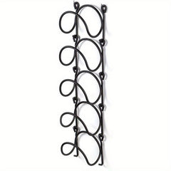 Wall Mounted Wrought Iron Towel Rack Organizer for Bathroom Accessories