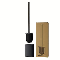 Stainless Steel Toilet Brush 360 No Dead Angle Stain Removal Leak-proof Base