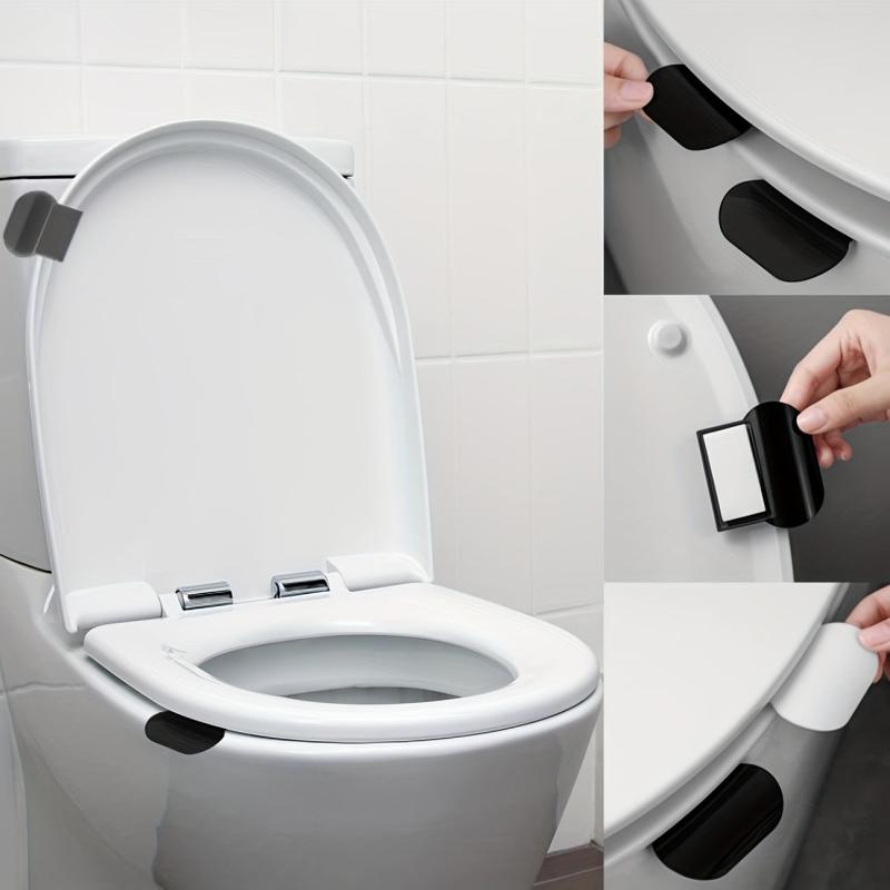 2Pcs Plastic Toilet Seat Handle - Avoid Touching Toilet Lid - Toilet Accessories