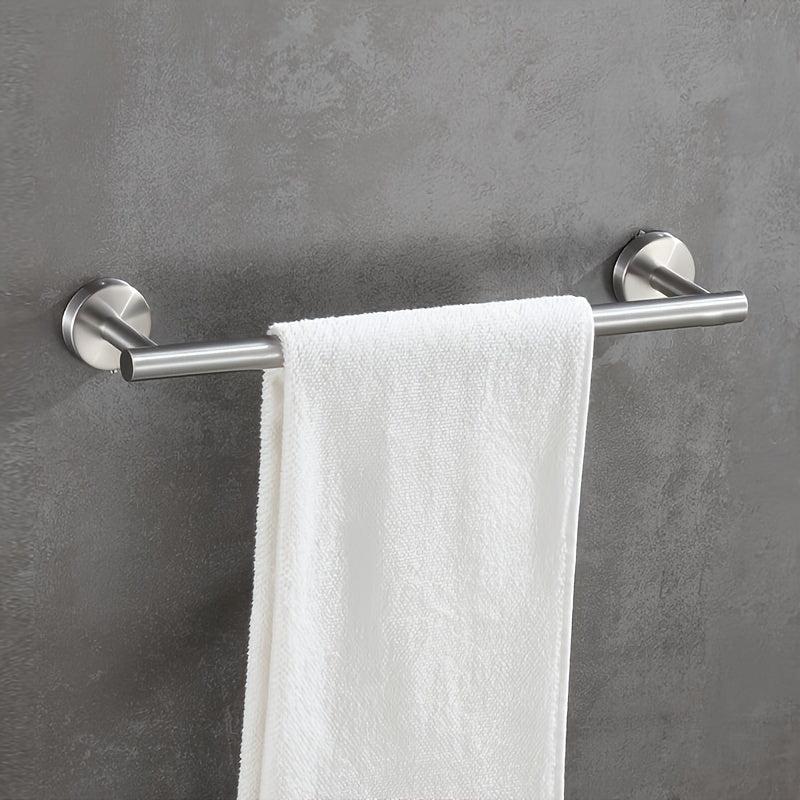 Stainless Steel Towel Bar 39 88 Cm Wall Mounted Towel Holder Dish Cloth Hanger