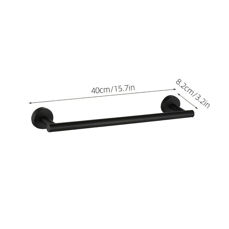 Stainless Steel Towel Bar 39 88 Cm Wall Mounted Towel Holder Dish Cloth Hanger