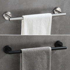Stainless Steel Towel Bar 39 88 Cm Wall Mounted Towel Holder Dish Cloth Hanger