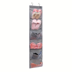 Over The Door Storage Rack Hanging Storage Organizer Storage Bag With Pockets