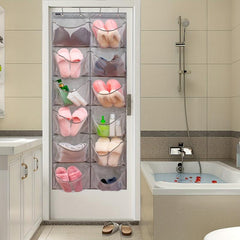 Over The Door Storage Rack Hanging Storage Organizer Storage Bag With Pockets