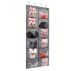 Over The Door Storage Rack Hanging Storage Organizer Storage Bag With Pockets