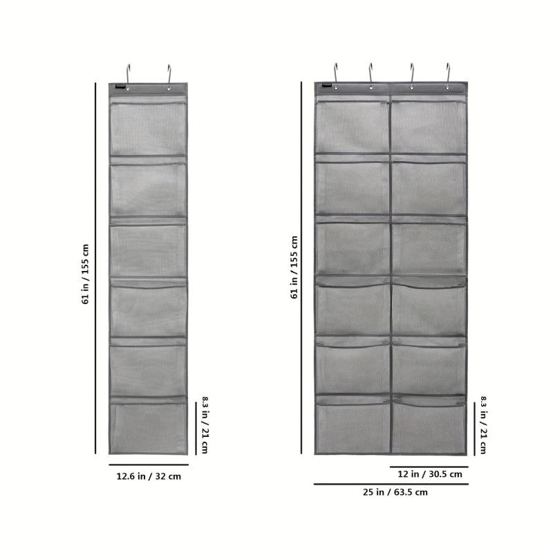 Over The Door Storage Rack Hanging Storage Organizer Storage Bag With Pockets