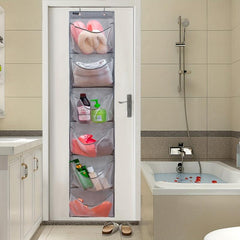 Over The Door Storage Rack Hanging Storage Organizer Storage Bag With Pockets