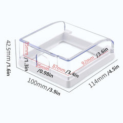 Waterproof Switch Box Self adhesive Splash proof Cover