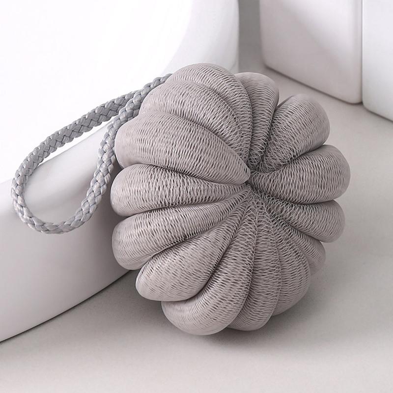 Portable Pumpkin Shape Bath Ball for Girls