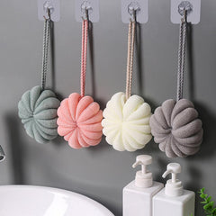 Portable Pumpkin Shape Bath Ball for Girls