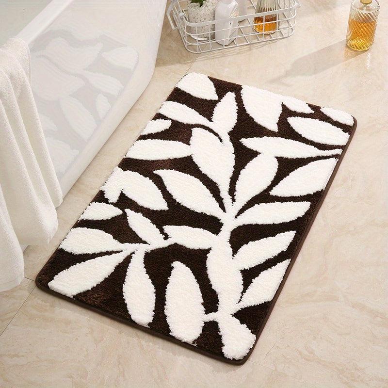 Microfiber Thickened Absorbent Bathroom Mat Non-slip Mat
