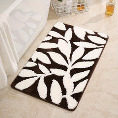 Microfiber Thickened Absorbent Bathroom Mat Non-slip Mat