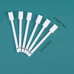 7pcs Disposable Toilet Gap Cleaning Brush Dead Corner Scrub Brush