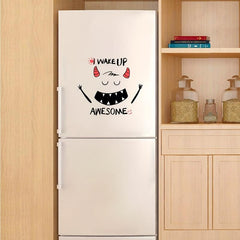 Halloween Toilet Lid Sticker Self Adhesive Wall Decoration