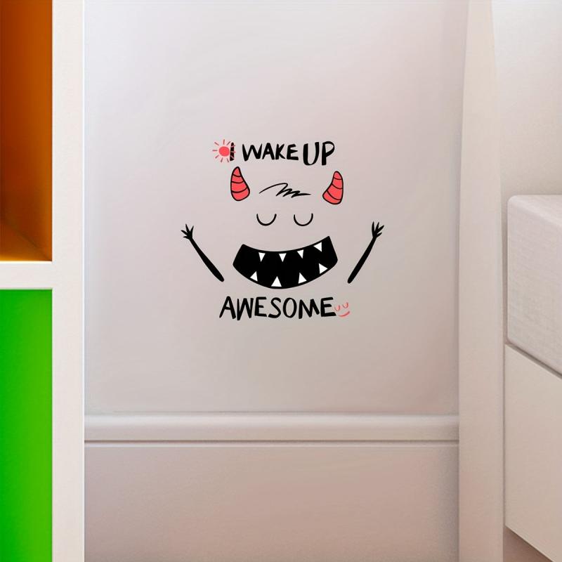 Halloween Toilet Lid Sticker Self Adhesive Wall Decoration