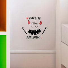 Halloween Toilet Lid Sticker Self Adhesive Wall Decoration