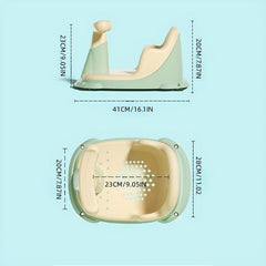 Baby Bath Seat with Non Slip Cushion & Back Support