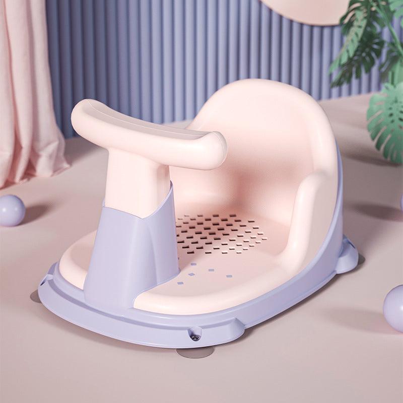 Baby Bath Seat with Non Slip Cushion & Back Support