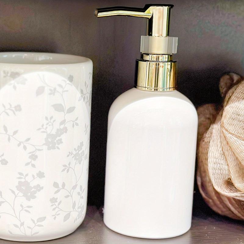 Soap Dispenser Press Type Lotion Bottle Refillable Liquid Dispenser