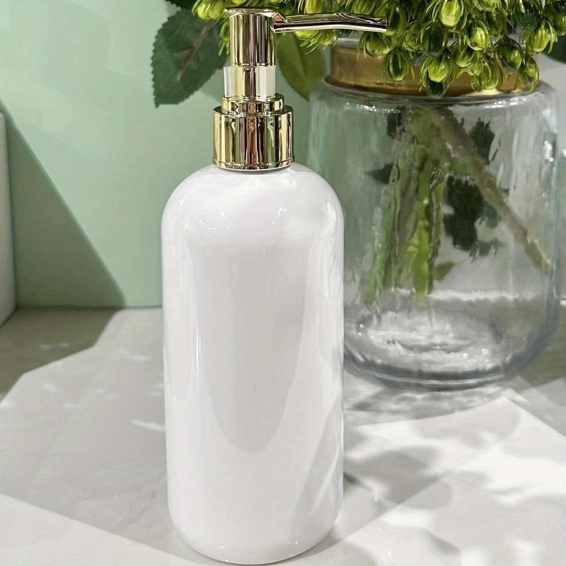 Soap Dispenser Press Type Lotion Bottle Refillable Liquid Dispenser