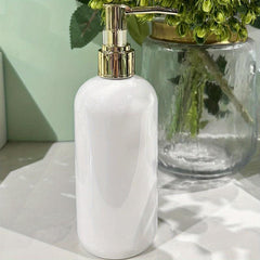 Soap Dispenser Press Type Lotion Bottle Refillable Liquid Dispenser