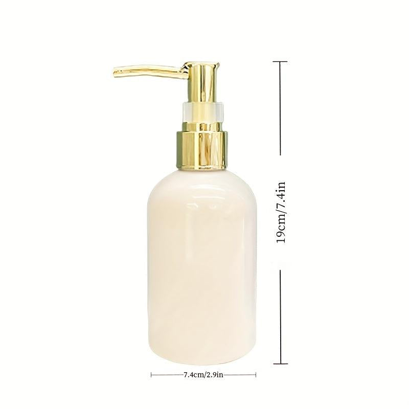 Soap Dispenser Press Type Lotion Bottle Refillable Liquid Dispenser