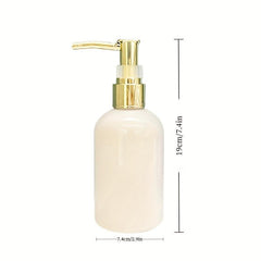 Soap Dispenser Press Type Lotion Bottle Refillable Liquid Dispenser