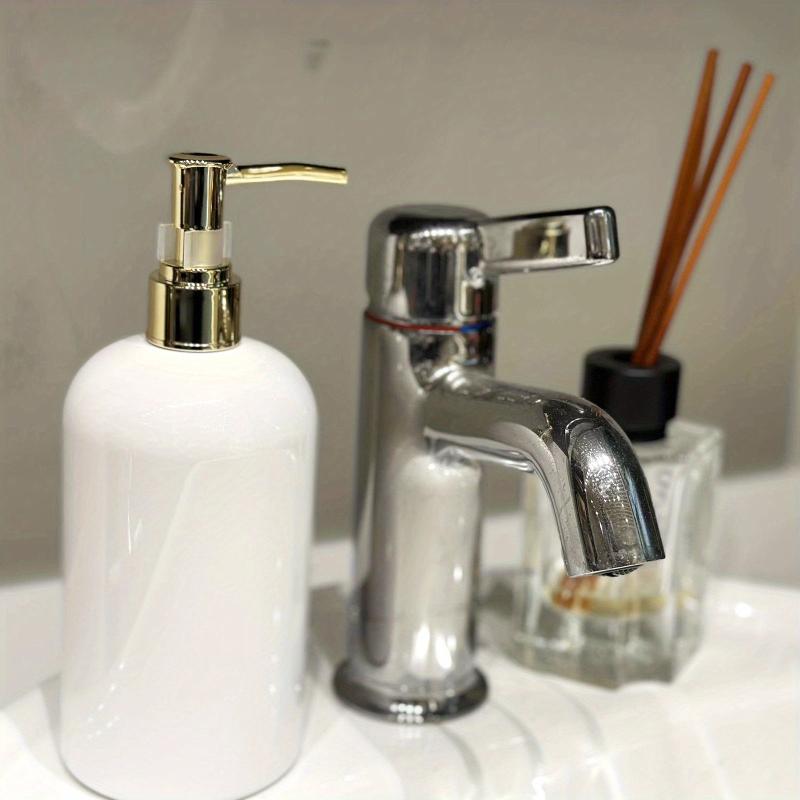 Soap Dispenser Press Type Lotion Bottle Refillable Liquid Dispenser