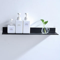 Modern Floating Wall Shelves Self Adhesive Rack for Kitchen Bathroom