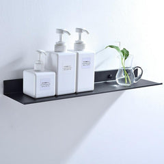 Modern Floating Wall Shelves Self Adhesive Rack for Kitchen Bathroom