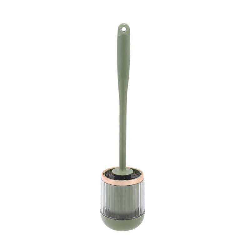 Long Handle Toilet Brush Set with Base - Wall Hanging