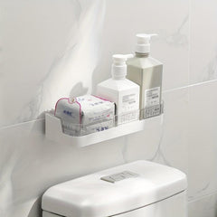 Wall Mounted Bathroom Storage Rack for Shampoo Shower Cosmetics