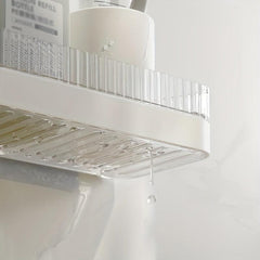 Wall Mounted Bathroom Storage Rack for Shampoo Shower Cosmetics